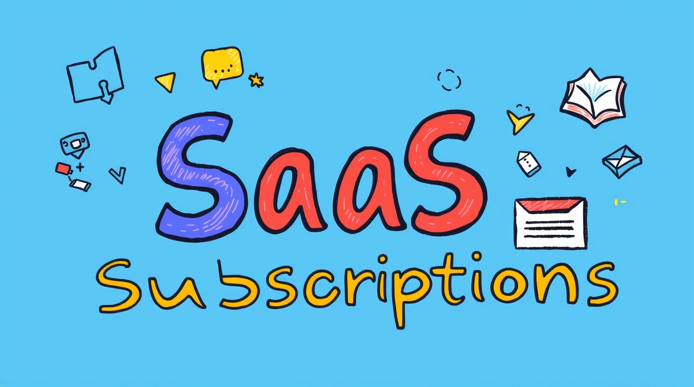 SaaS Subscriptions Illustration